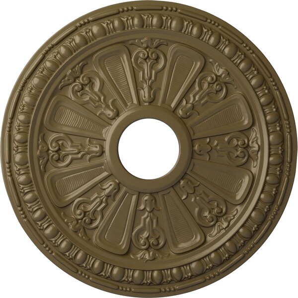 Ekena Millwork Raymond Ceiling Medallion (Canopies up to 5 1/8"), 18 1/8"OD 3 5/8"ID x 1 1/8"P, Mississippi Mud CM18RAMMF - main